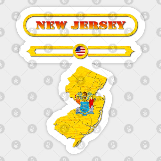 NEW JERSEY STATE, UNITED STATES, USA. SAMER BRASIL Sticker by Samer Brasil